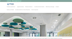 Desktop Screenshot of porosonic.com
